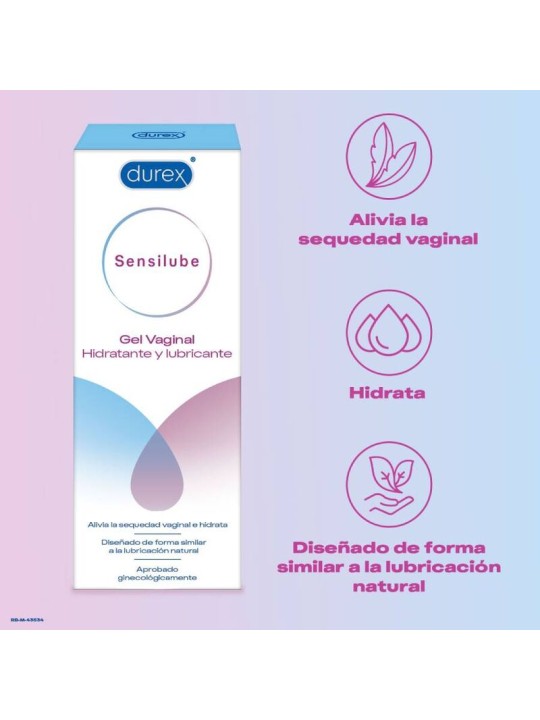 DUREX SENSILUBE GEL HIDRATANTE Y LUBRICANTE 40 ML