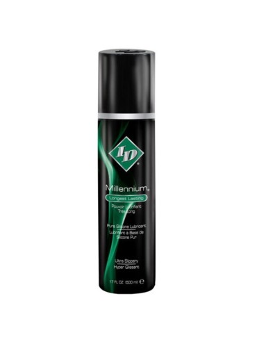 ID MILLENIUM LUBRICANTE BASE SILICONA LONG LASTING 500 ML
