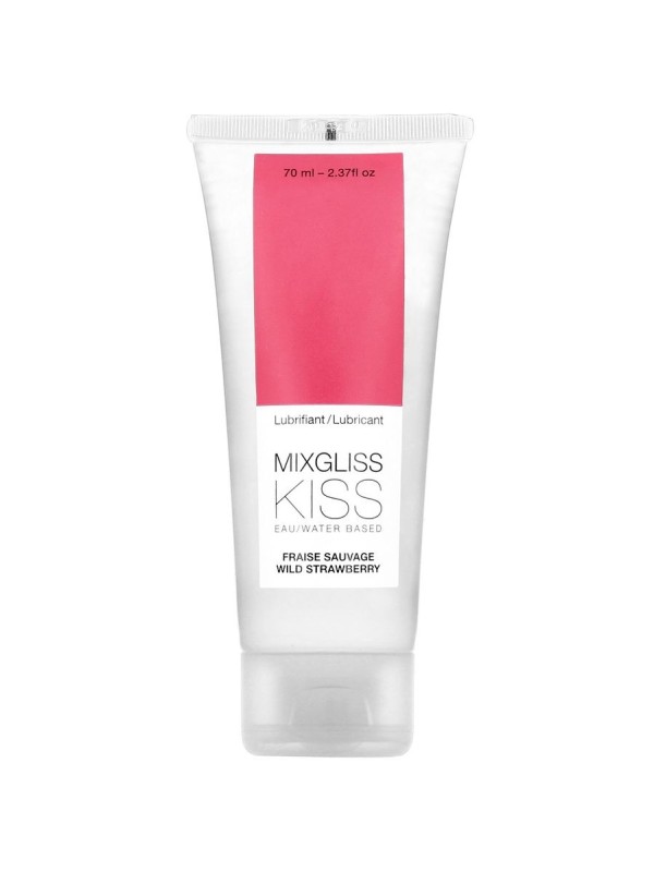 MIXGLISS LUBRICANTE BASE AGUA SABOR A FRESA 70 ML