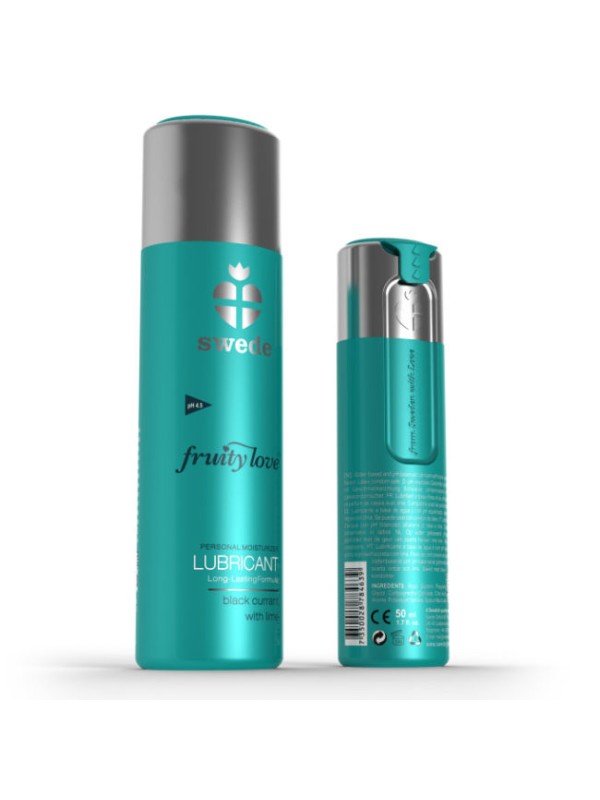SWEDE FRUITYLOVE LUBRICANTE GROSELLA NEGRA Y LIMA 100ML