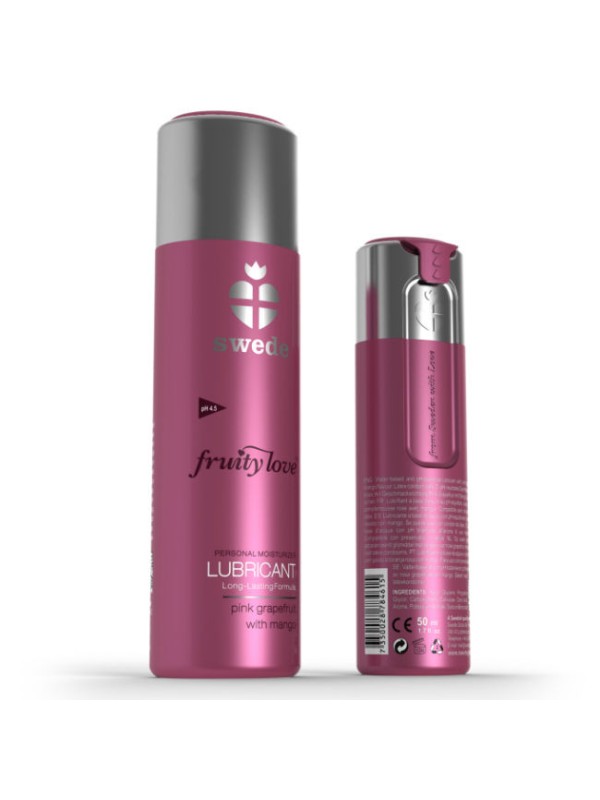 SWEDE FRUITY LOVE LUBRICANTE POMELO ROSA CON MANGO 50 ML