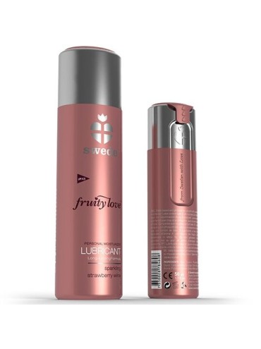 SWEDE FRUITY LOVE LUBRICANTE FRESAS CON CHAMPAGNE 100 ML