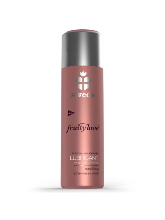 SWEDE FRUITY LOVE LUBRICANTE FRESAS CON CHAMPAGNE 50 ML