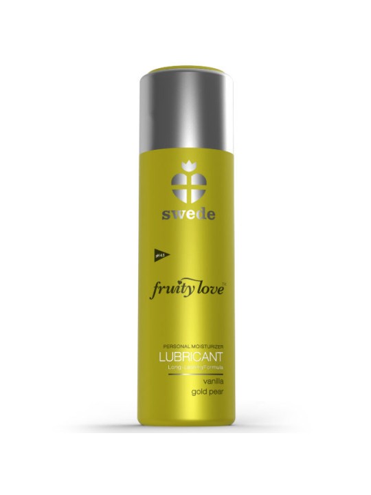 SWEDE FRUITY LOVE LUBRICANTE PERA GOLDEN Y VAINILLA 50 ML