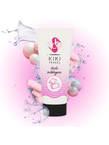 KIKI TRAVEL LUBRICANTE SABOR A CHICLE 50 ML