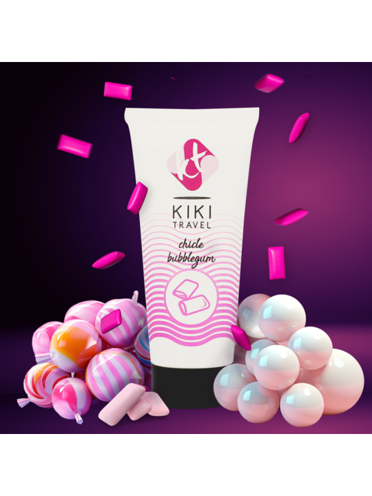 KIKI TRAVEL LUBRICANTE SABOR A CHICLE 50 ML