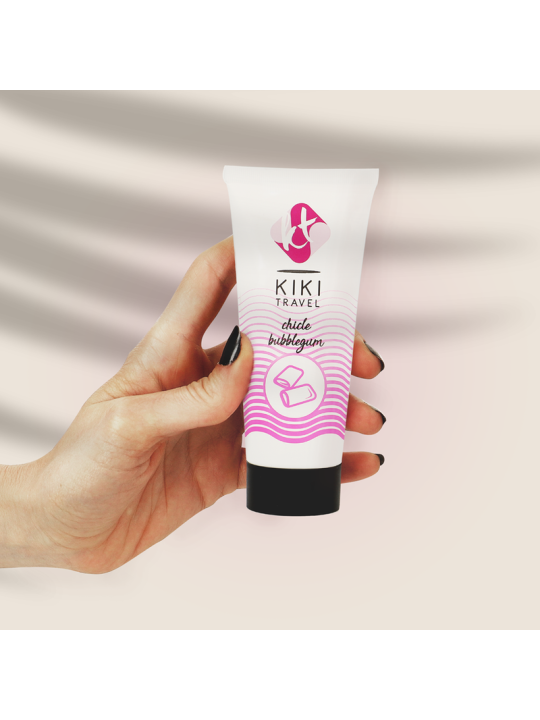 KIKI TRAVEL LUBRICANTE SABOR A CHICLE 50 ML