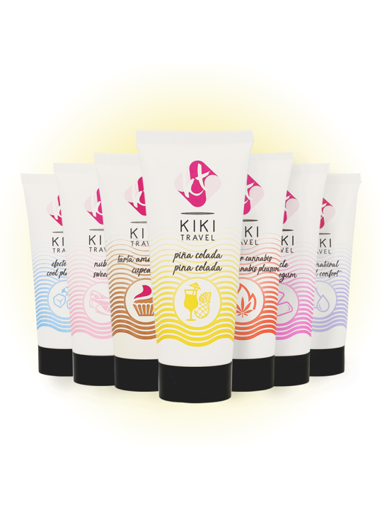 KIKI TRAVEL LUBRICANTE SABOR A PINA COLADA 50 ML