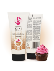 KIKI TRAVEL GEL DESLIZANTE SABOR A TARTA AMERICANA CUPCAKE 50 ML