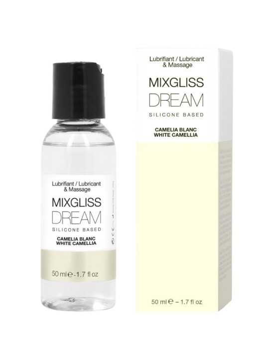 MIXGLISS DREAM LUBRICANTE SILICONA CAMELIA BLANCA 50 ML