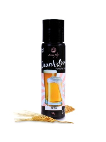 SECRETPLAY LUBRICANTE DRUN IN LOVE CERVEZA 60 ML
