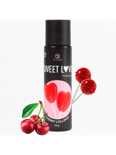 SECRETPLAY CEREZA LOLLIPOP GEL SWEET LOVE 60 ML