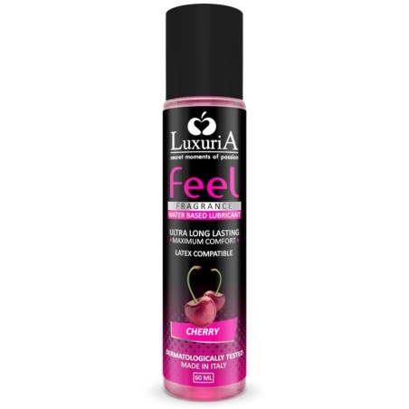 INTIMATELINE LUXURIA FEEL LUBRICANTE BASE AGUA CEREZA 60 ML