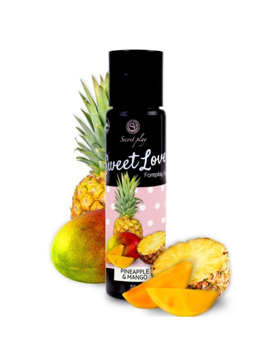 SECRETPLAY MANGO PINEAPPLE GEL SWEET LOVE 60 ML