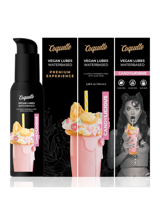 COQUETTE CHIC DESIRE PREMIUM EXPERIENCE LUBRICANTE VEGANO CANDYLICIOUS 100ML