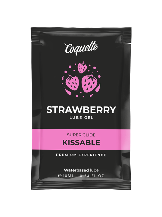 COQUETTE CHIC DESIRE POCKET LUBRICANTE KISSABLE BASE AGUA FRESA 10 ML