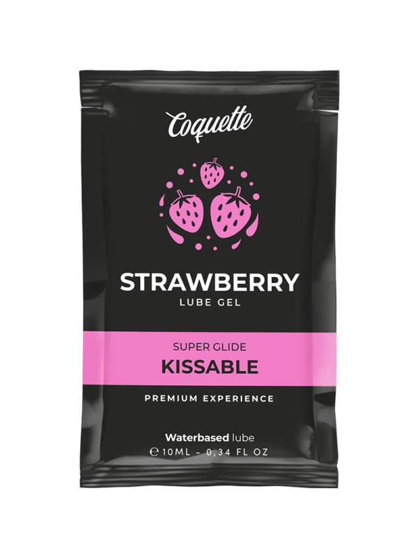 COQUETTE CHIC DESIRE POCKET LUBRICANTE KISSABLE BASE AGUA FRESA 10 ML