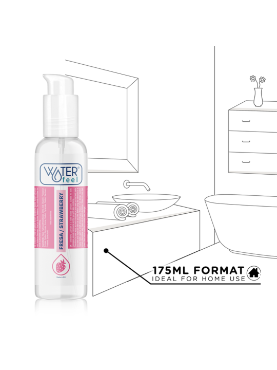 WATERFEEL LUBRICANTE BASE AGUA FRESA 175 ML