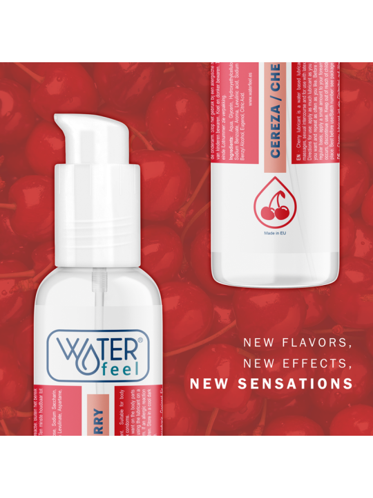 WATERFEEL LUBRICANTE CEREZA 175 ML