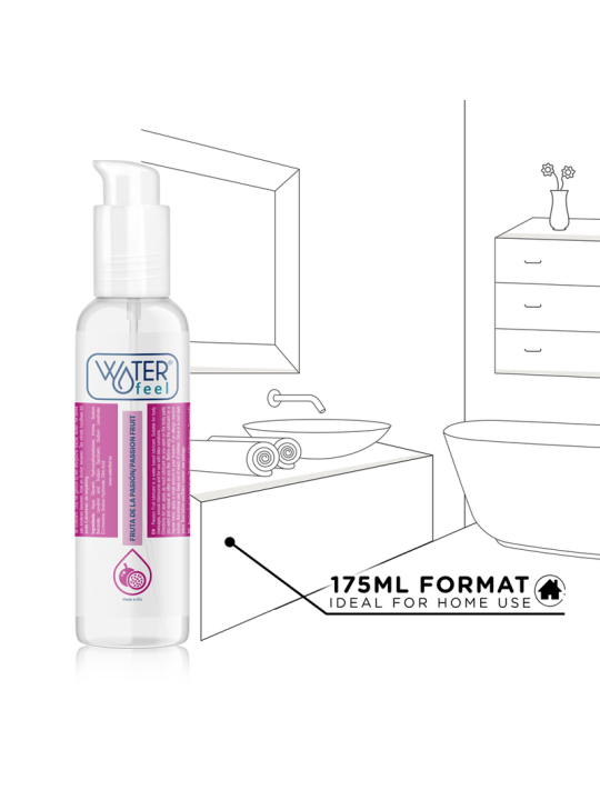 WATERFEEL LUBRICANTE BASE AGUA FRUTA DE LA PASION 175 ML