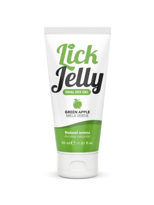 INTIMATELINE LICK JELLY LUBRICANTE MANZANA VERDE 50 ML