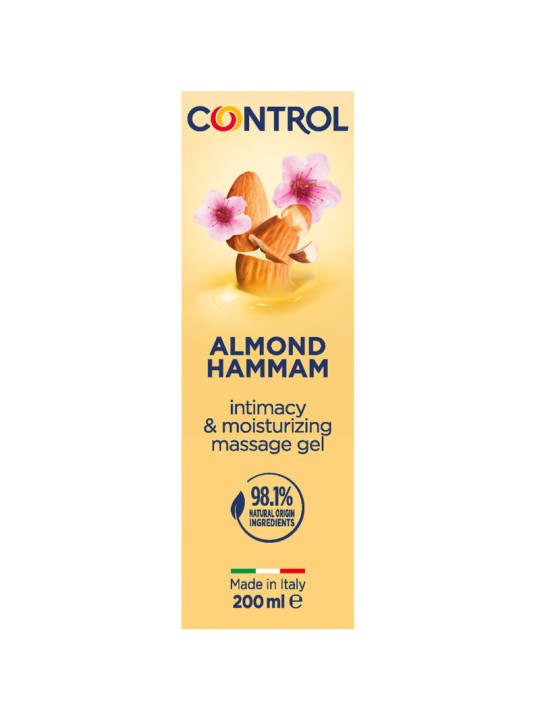 CONTROL MASAJE GEL 3 EN 1 LECHE DE ALMENDRA 200 ML
