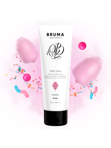 BRUMA GEL DESLIZANTE CON ALOE VERA SABOR A NUBE 100 ML