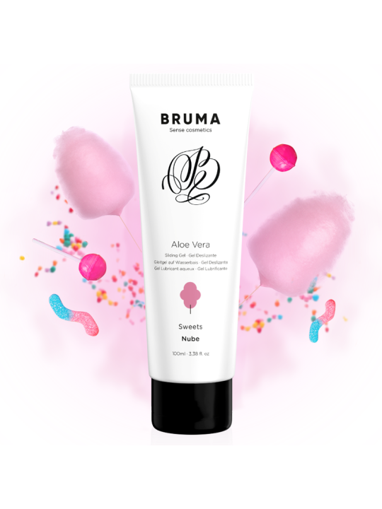 BRUMA GEL DESLIZANTE CON ALOE VERA SABOR A NUBE 100 ML