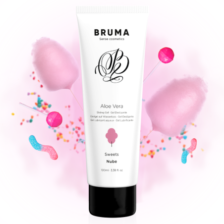 BRUMA GEL DESLIZANTE CON ALOE VERA SABOR A NUBE 100 ML