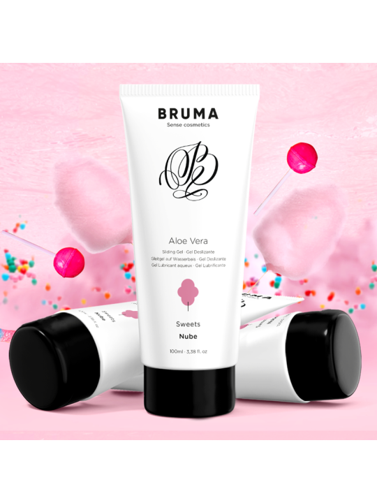 BRUMA GEL DESLIZANTE CON ALOE VERA SABOR A NUBE 100 ML