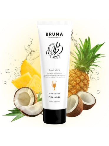 BRUMA GEL DESLIZANTE CON ALOE VERA SABOR A PINA COLADA 100 ML