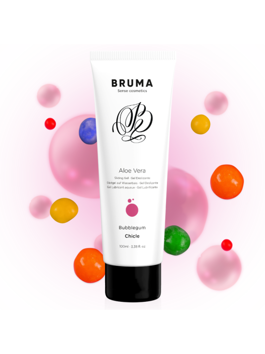 BRUMA GEL DESLIZANTE CON ALOE VERA SABOR A CHICLE 100 ML
