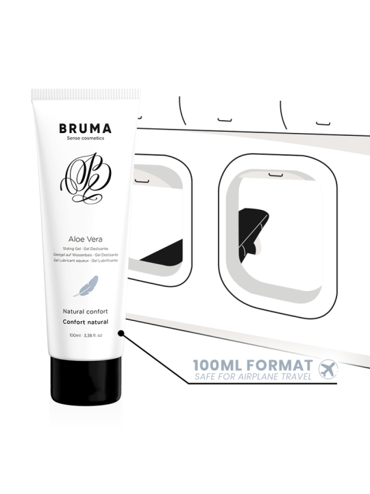 BRUMA GEL DESLIZANTE CON ALOE VERA CONFORT NATURAL 100 ML