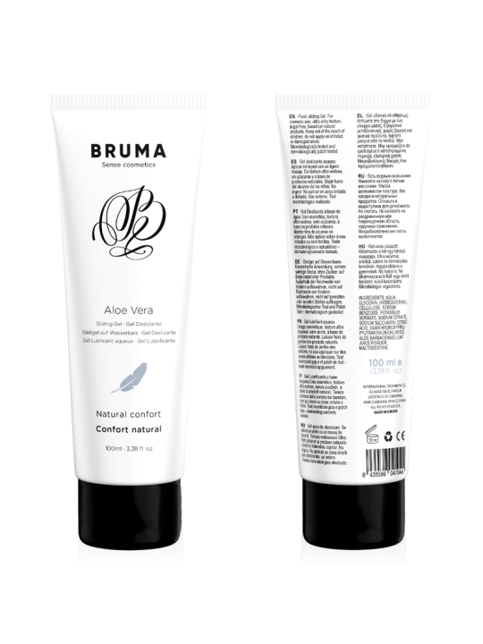 BRUMA GEL DESLIZANTE CON ALOE VERA CONFORT NATURAL 100 ML