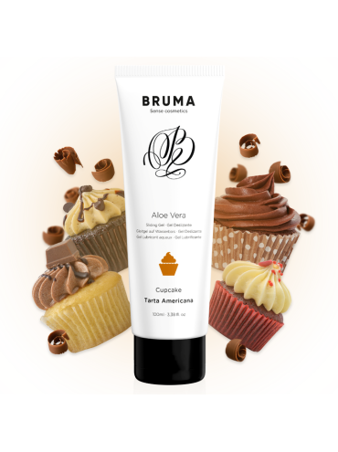 BRUMA GEL DESLIZANTE CON ALOE VERA SABOR A TARTA AMERICANA 100 ML