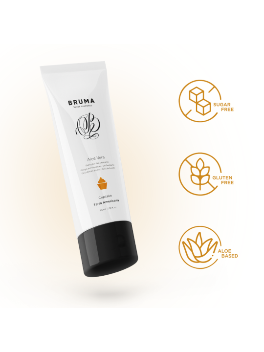 BRUMA GEL DESLIZANTE CON ALOE VERA SABOR A TARTA AMERICANA 100 ML