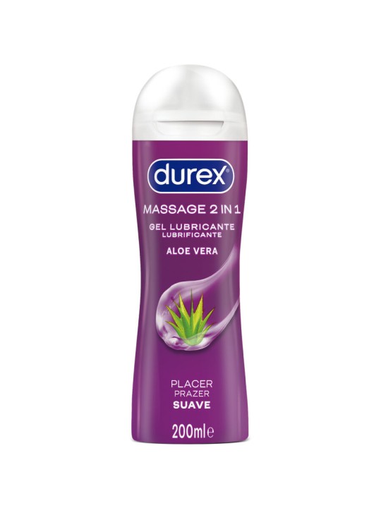 DUREX GEL LUBRICANTE DE MASAJE SUAVE ALOE VERA 200 ML