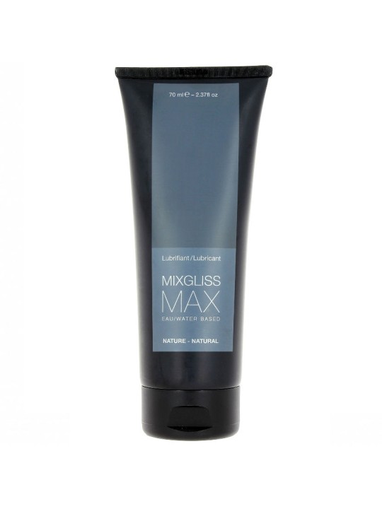 MIXGLISS MAX LUBRICANTE ANAL BASE AGUA NATURAL 70 ML