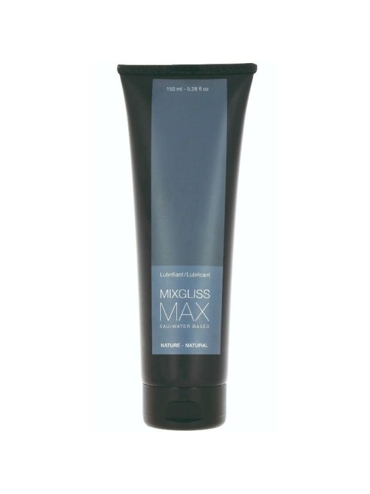 MIXGLISS MAX LUBRICANTE BASE AGUA EXTRA LUBRICACION 150 ML