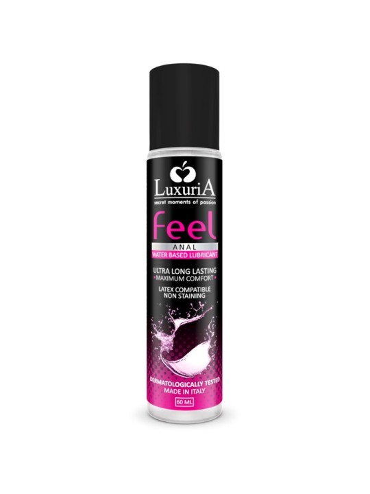INTIMATELINE LUXURIA FEEL LUBRICANTE BASE AGUA ANAL 60 ML