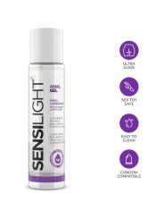 INTIMATELINE SENSILIGHT GEL ANAL DESLIZANTE 60 ML