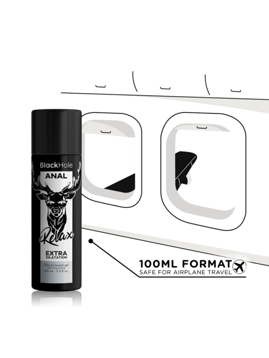 BLACK HOLE BASE SILICONA CONCENTRADA DILATACION ANAL 100 ML