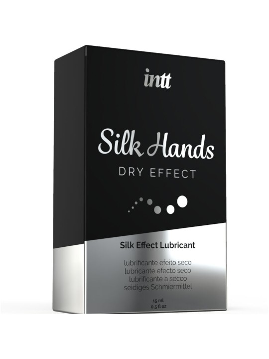 INTT LUBRICANTS SILK HANDS LUBRICANTE FORMULA CONCENTRADA DE SILICONA 15 ML