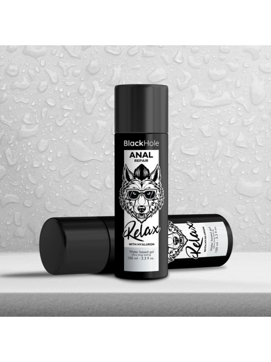 BLACK HOLE ANAL REPAIR BASE AGUA RELAX CON HYALURON 100 ML