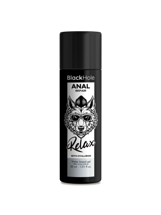 BLACK HOLE ANAL REPAIR BASE AGUA RELAX CON HYALURON 30 ML