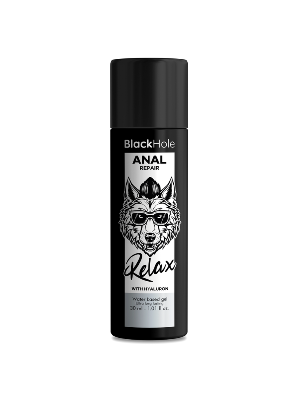 BLACK HOLE ANAL REPAIR BASE AGUA RELAX CON HYALURON 30 ML