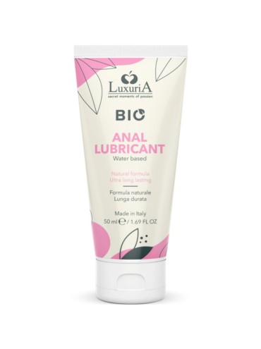 INTIMATELINE LUXURIA BIO LUBRICANTE ANAL BASE AGUA 50 ML