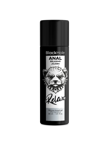 BLACK HOLE ANAL RELAXING CON JOJOBA BASE SILICONA 30 ML