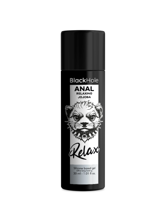 BLACK HOLE ANAL RELAXING CON JOJOBA BASE SILICONA 30 ML