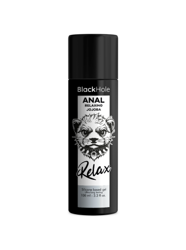 BLACK HOLE ANAL RELAXING CON JOJOBA BASE SILICONA 100 ML